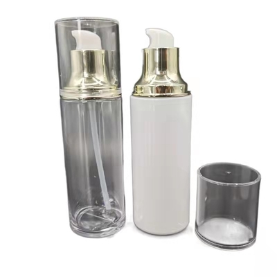Como o botella de la bomba 100ml Petg de la loción del casquillo del ABS para los productos de pelo poner crema faciales