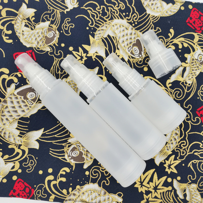 La botella cosmética plástica helada fijó 5ml 10ml 15ml 50ml 100ml para el empaquetado del cuidado de piel