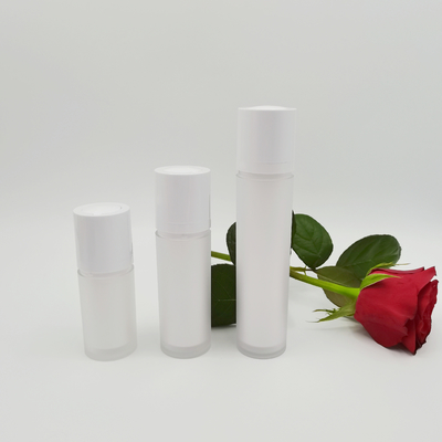 15ml 30ml 50ml para el cuidado de piel alrededor de la botella privada de aire de la bomba de la pared doble rotatoria