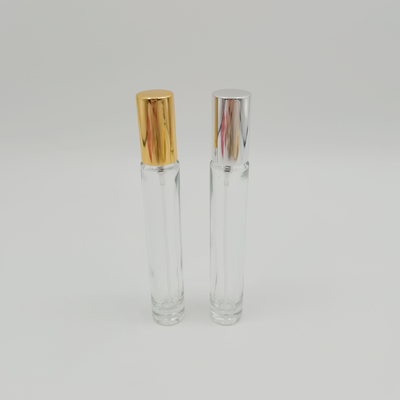 Pulverizador de bomba de perfume con tapa de aluminio completo 13/410 con botella de vidrio 10ML