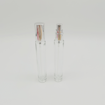 Pulverizador de bomba de perfume con tapa de aluminio completo 13/410 con botella de vidrio 10ML