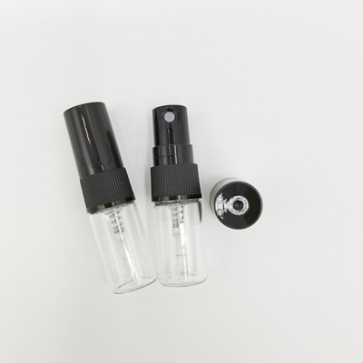 Botella de vidrio personalizada con pulverizador de bomba de perfume de 2 ml MSDS