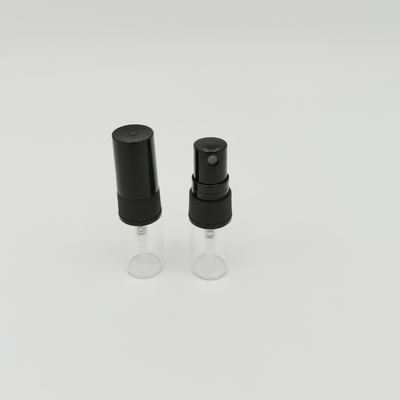 Botella de vidrio personalizada con pulverizador de bomba de perfume de 2 ml MSDS