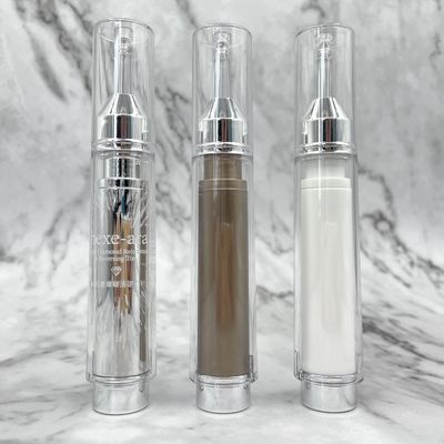 La jeringuilla cosmética de PETG/ABS/PP forma la botella privada de aire de 10ml 15ml