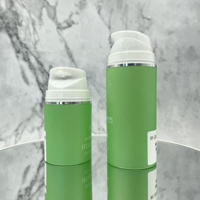 Broche opcional material del color de la polimerización en cadena 50ml 100ml 150ml 200ml en las botellas privadas de aire de la bomba de los PP