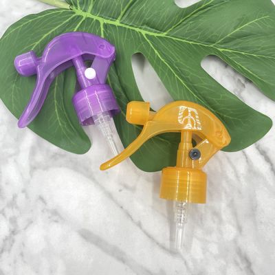 Salida grande Mini Trigger Sprayer Nozzle 24/410 28/410 dosificación de la junta 055ml del PE