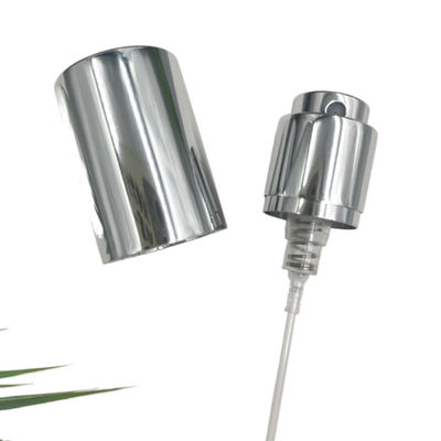 Dosificación recargable del rociador 15/400 0.07ML 0.09ML de la bomba del perfume con el cuello de plata