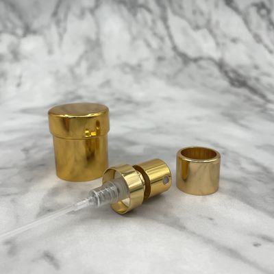 La pequeña 15/400 bomba de la encrespadura del perfume rocía 0.09ML SS316 con el casquillo del oro
