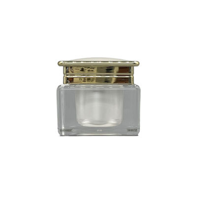 Envases de Jade Surface Plastic Cream Jars 30g 50g metalizados para los cosméticos
