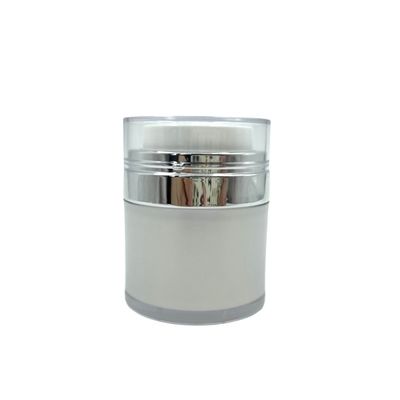 15 / herramientas portátiles del maquillaje del viaje de la bomba 30/50g del tarro del envase fácil de utilizar cosmético poner crema de acrílico vacío privado de aire de la botella