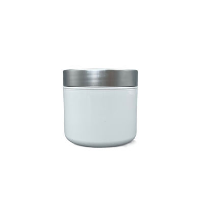 el cosmético plástico blanco 100g sacude el impacto anti de los envases vacíos para la crema del BALNEARIO/friega la goma