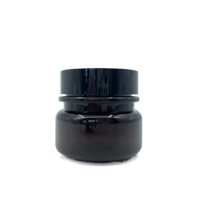 ANIMAL DOMÉSTICO Amber Plastic Cosmetic Jars 30g 50g alrededor de la investigación de seda