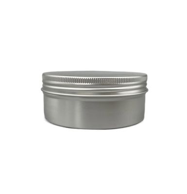 El metal de aluminio de Tin Jars 250ml del caramelo conserva con el tornillo en las tapas