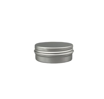 Pequeño top de aluminio de la torsión de 60ml 80ml Tin Jars Round Edge Screw para las ceras