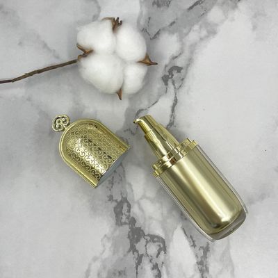 El cosmético de encargo del estilo de la cápsula embotella el empaquetado reciclable de pequeña capacidad de 10ml 15ml