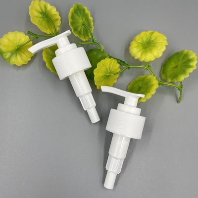 El tornillo abajo del dispensador de la loción bombea 24/410 28/400 1.6ml plástico para el jabón líquido