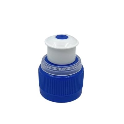 Top plástico impermeable Flip Cap del disco 28/410 top de vaivén de la botella de las pruebas del pisón