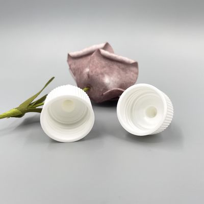 Anillo de cierre blanco plástico autónomo del chapitel de las cubiertas de los tapones de tuerca 28/410 24/410