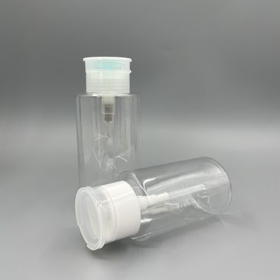 Investigación de seda conveniente del esmalte de uñas del ANIMAL DOMÉSTICO del removedor de la botella plástica 150ml 180ml de la bomba