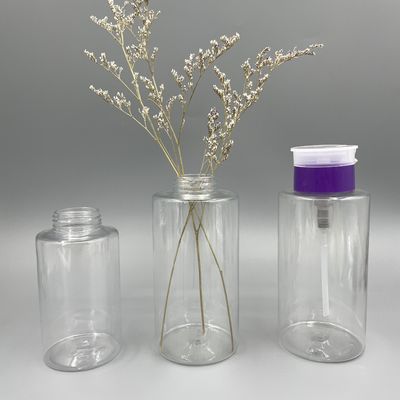 Investigación de seda conveniente del esmalte de uñas del ANIMAL DOMÉSTICO del removedor de la botella plástica 150ml 180ml de la bomba