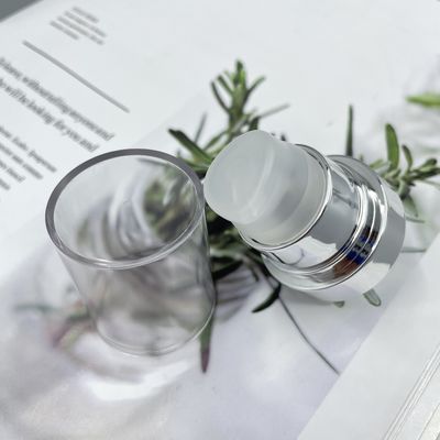 Dosificación líquida de la primavera 0.3ml del dispensador 304H de la bomba de la crema de fundación 24/410 cierre de plata