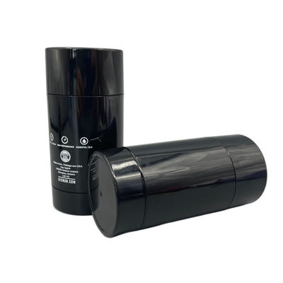 repulsivo del mosquito del envase del palillo de desodorante del negro de 75g 2.65oz alrededor de la forma con la impresión COMO cuerpo