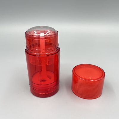 Envase de encargo rojo del palillo de desodorante 75g alrededor COMO con la impresión