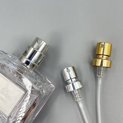 Reemplazo 15 de la boca del rociador de la bomba del perfume del oro 400 0.09ML de aluminio con la virola