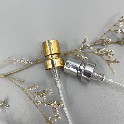 Reemplazo 15 de la boca del rociador de la bomba del perfume del oro 400 0.09ML de aluminio con la virola