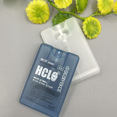Desinfectante antibacteriano 304H de la mano del rociador 20ML de la tarjeta de crédito de la dosificación 0.06ML