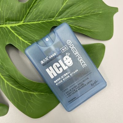 Desinfectante antibacteriano 304H de la mano del rociador 20ML de la tarjeta de crédito de la dosificación 0.06ML
