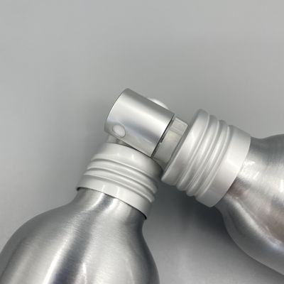 Dispensador Alu de Matt Silver Perfume Pump Sprayer 24/410 dosificación 0.12ML con la cerradura del clip