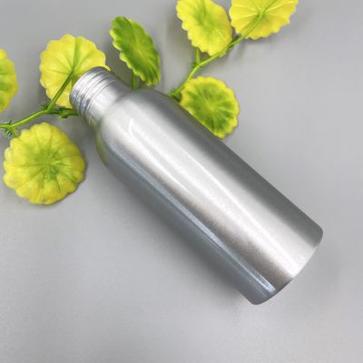 los envases cosméticos de aluminio 3.52oz rocían el hombro redondo del cuello 24m m del diámetro 40m m