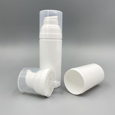 Loción privada de aire blanca de las botellas de la bomba de los PP 75ml 50ml ninguna contaminación con la broche