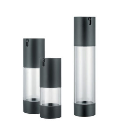 Precio de fábrica 15ml color plata brillante, 30ml, 50ml Skincare que empaqueta la botella privada de aire de lujo 2022