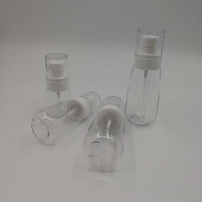 Rociador ultra fino vacío claro de lujo de la botella de Upg 30ml Petg blanco