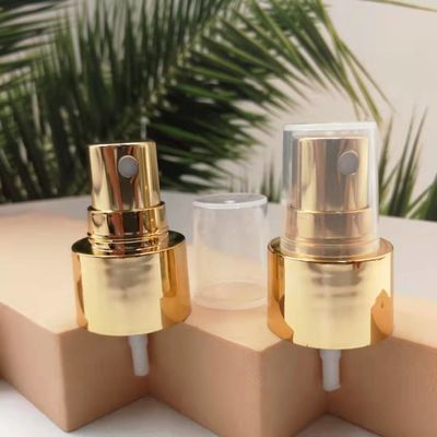 Galjanoplastia Rose Gold Closure 24/410 primavera de aluminio del actuador 304 de la bomba del espray de perfume