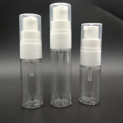 Color claro de 30ml 1.06oz del cuello 20m m del animal doméstico del rociador de la pared gruesa redonda de la botella