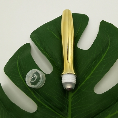 rollo de la botella de la crema del ojo 15ml en un color oro de acero inoxidable de la bola 304