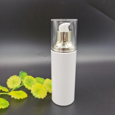 Como o botella de la bomba 100ml Petg de la loción del casquillo del ABS para los productos de pelo poner crema faciales