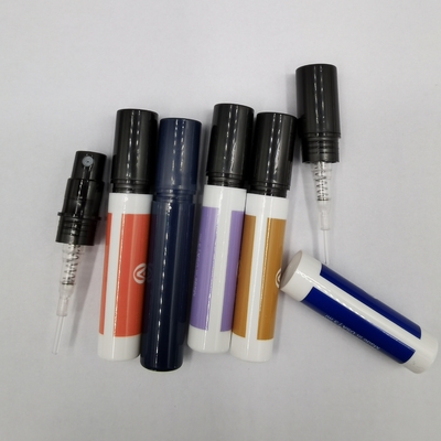 la pequeña fragancia plástica 0.11oz 0.17oz de las botellas del espray de 3ml 5ml rompe encendido