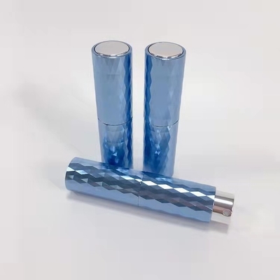 La cubierta de aluminio 8ML modificó la botella de vidrio para requisitos particulares recargable de lujo del espray de perfume del diseño