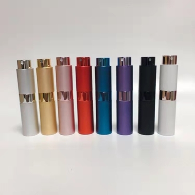 8ml de aluminio + botella de perfume amistosa del repuesto del vidrio ECO