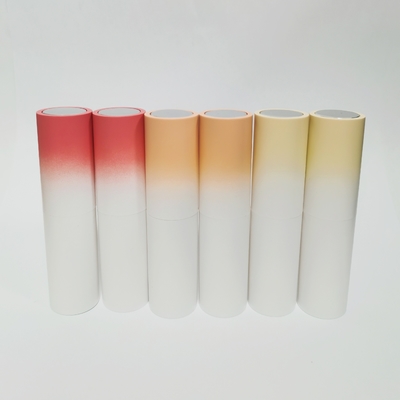 Botella de perfume recargable de alta calidad de la botella externa de Shell Gradient Color Glass Inner del ABS 8ML