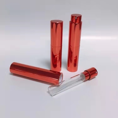 botella de perfume de aluminio de 10ml Shell Glass Bottle Luxury Refillable