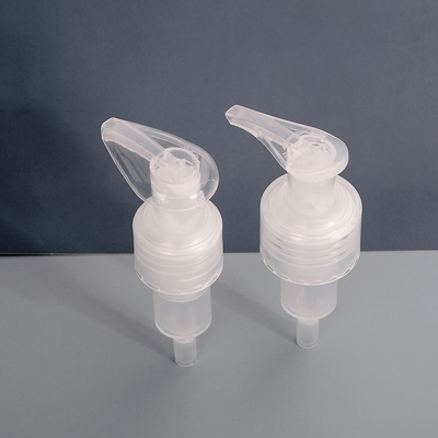dispensador reciclable de 24/410 28/410 cierre acanalado y liso ningún contacto del metal toda la bomba plástica de la loción