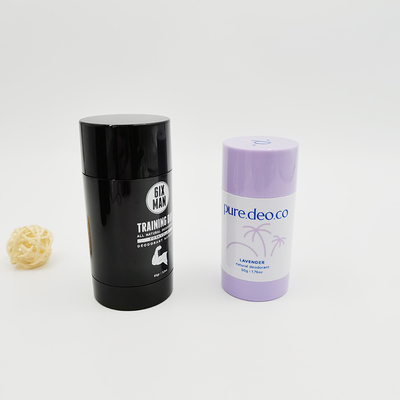 6g 15g 30g 50g 75g Redondo COMO Envase de barra de desodorante vacío para repelente de mosquitos