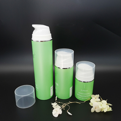 Broche opcional material del color de la polimerización en cadena 50ml 100ml 150ml 200ml en las botellas privadas de aire de la bomba de los PP
